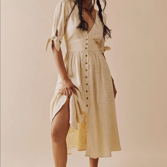 Free People Love of my Life midi dress - Picture 1 of 5